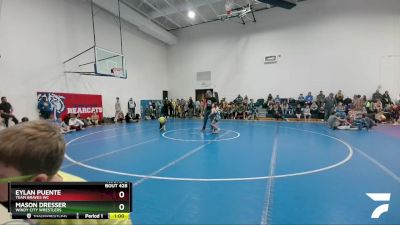 71 lbs Round 2 - Mason Dresser, Windy City Wrestlers vs Eylan Puente, Team Braves WC