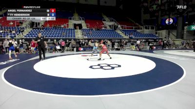 126 lbs Champ. Rd Of 128 - Angel Fernandez, CO vs Ty Henderson, IN