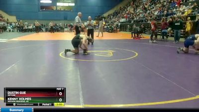 3 - 190 lbs Champ. Round 1 - Dustin Gue, Skyline vs Kenny Holmes, Wilson Memorial HS