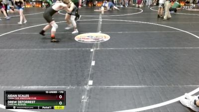 170 lbs Semifinal - Drew DeForrest, Carolina Reapers vs Aidan Scales, Tough Time Wrestling Club