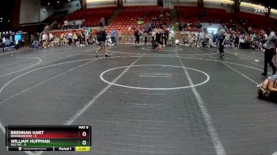 76 lbs Round 2 (6 Team) - Brennan Hart, Neighborhood vs William Huffman, Silo WC