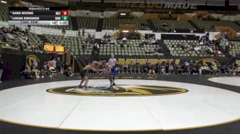 133 lbs Cons. Semi - Kade Moore, Missouri vs Logan Swensen, South Dakota State