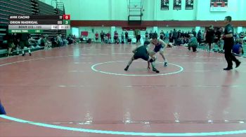 141 lbs Quarterfinal - Sully Hill, Corban University vs Horacio Godinez, Evergreen State College