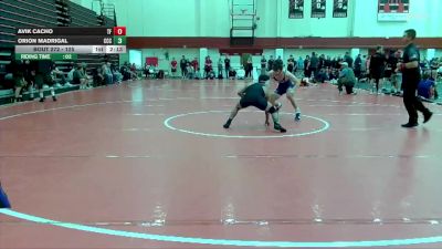 141 lbs Quarterfinal - Sully Hill, Corban University vs Horacio Godinez, Evergreen State College