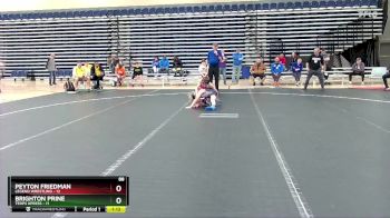 88 lbs Round 4 (10 Team) - Brighton Prine, Terps Xpress vs Peyton Friedman, Legend Wrestling