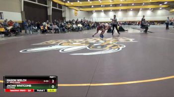 133 lbs Champ. Round 1 - Mason Welch, St. John Fisher vs Jaciah Whitcomb, Lycoming