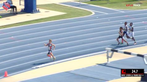 Boys' 1500m, Finals 3 - Age 11