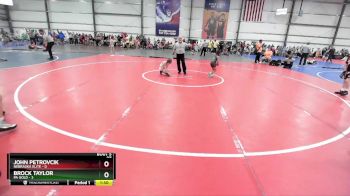 52 lbs Rd# 3 12:00pm Friday - Brock Taylor, PA Gold vs John Petrovcik, Nebraska Elite