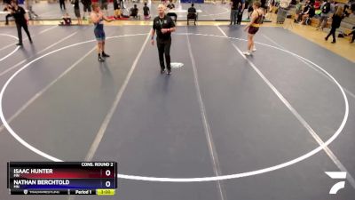 175 lbs Cons. Round 2 - Isaac Hunter, MN vs Nathan Berchtold, MN
