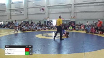 75 lbs Final - Ruby Runyon, Valkyrie Girls WC vs Kylie Ross, Swag Sisters