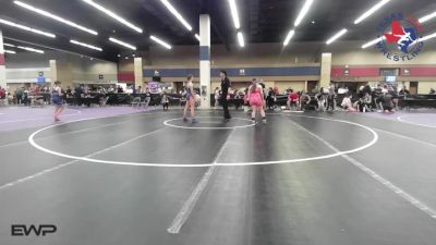 120 lbs 3rd Place - Scarlett McClellan, Texans Wrestling Club vs Austin Wood, Apex Grappling Academy