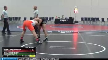 184 lbs Finals (2 Team) - William Speight, Lourdes University vs Lucas Desilva, Brewton-Parker (GA)