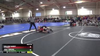 130 lbs Champ. Round 2 - Jody Mikhail, Cumberland Valley Hs vs Willow Hardy, Jay County