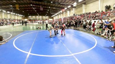 85 lbs Quarterfinal - Kendall Begay, Stout Wr Ac vs Alexander Naccarati-Cholo, Bear WC