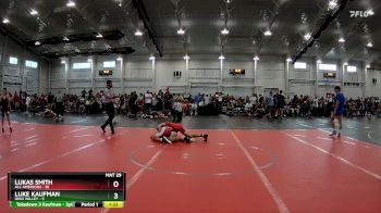 120 lbs Round 2 (6 Team) - Lukas Smith, All American vs Luke Kaufman, Ohio Valley