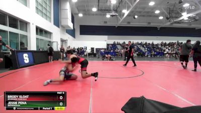 138 lbs Cons. Round 6 - Brody Sloat, Riverside Rascals vs Jessie Pena, Birmingham