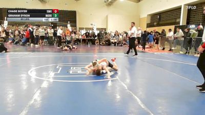 69 lbs Semifinal - Chase Boyer, TDWC Minions - ESE vs Graham Dyson, Mat Assassins White - ESE