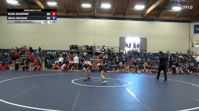 131 lbs Cons. Round 5 - Eliza Goodwin, Southern Oregon University vs Delia Gulzow, Eastern Oregon University (OR)