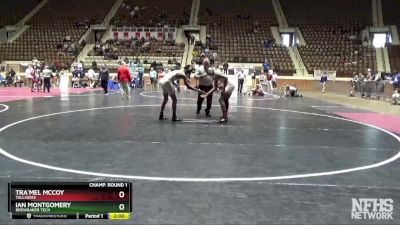 160 lbs Champ. Round 1 - Ian Montgomery, Brewbaker Tech vs Tra`Mel McCoy, Tallassee