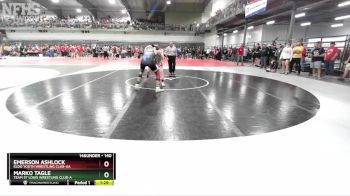 140 lbs Champ. Round 2 - Marko Tagle, Team St Louis Wrestling Club-A vs Emerson Ashlock, Eldo Youth Wrestling Club-AA 