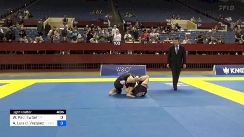 William Paul Ewton vs Anastasio Luis D. Vazquez Castro 2024 Pan IBJJF Jiu-Jitsu No-Gi Championship