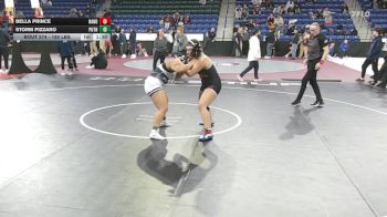 185 lbs 3rd Place - Bella Prince, North Andover vs Storm Pizzaro, Putnam