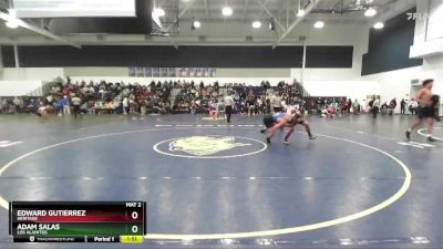 150 lbs Champ. Round 2 - Edward Gutierrez, Heritage vs Adam Salas, Los Alamitos