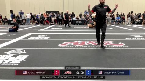 Anjali Mahavir vs Shreevidya Rohini 2025 ADCC Orlando Open/Youth Trials