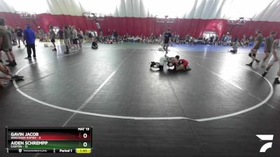 126 lbs Placement Matches (16 Team) - Gavin Jacob, Wisconsin Rapids vs Aiden Schrempp, Canton