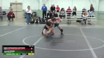 105 lbs Round 5 (8 Team) - Mason Rohr, Terps Xtreme vs Nick Difrancescantonio, Edge