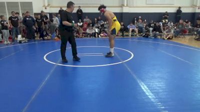 285 lbs Round 1 - Iban Contreres, Dark Horse WC MI vs Gavin Thompson, PA Titan Wrestling