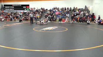 90 lbs Quarterfinal - Brody Ryan, Mount Vernon Wrestling Club vs Colin Smith, Hammerin Hawks
