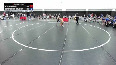 106 lbs Ryder Bareng, California Gold vs Christopher Goucher, North Carolina