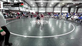 150 lbs Round 7 (8 Team) - Teagan Andersen, Juab B vs Tyler Waters, Richfield