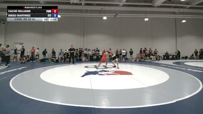 51 kg Cons. Rd Of 64 - Cache Williams, Position Wrestling vs Diego Martinez, Relentless Training Center