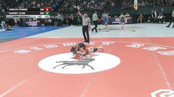 Cons. Round 2 - Ashlyn Forbes, Plainview/Osmond vs Audrey Cline, Franklin