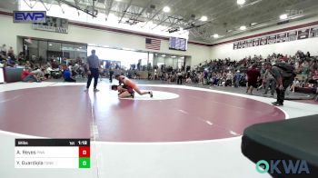 91 lbs Rr Rnd 2 - Alana Reyes, Perry Wrestling Academy vs Yesenia Guardiola, Tonkawa Takedown Club