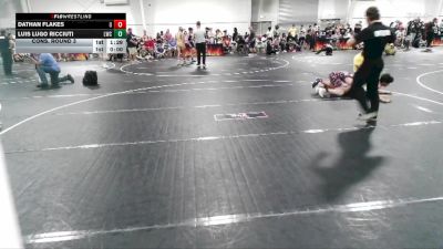 113 lbs Cons. Round 3 - Dathan Flakes vs Luis Lugo Ricciuti, Longwood Wrestling Club
