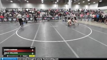 126 lbs Cons. Round 3 - Breck Williams, AZ vs Kaden Harman, IL