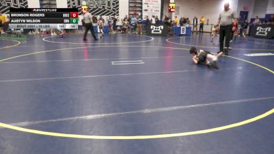 78 lbs Consy 3 - Bronson Rogers, Brecksville vs Austyn Wilson, Dwa