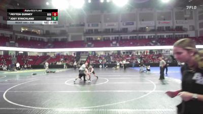 144 lbs Semifinal - Joey Strickland, Kuna vs Peyton Gurney, Ridgevue