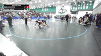 120 lbs Cons. Round 4 - Oscar Navarro, Valley View vs Joshua Serna, Santiago Corona