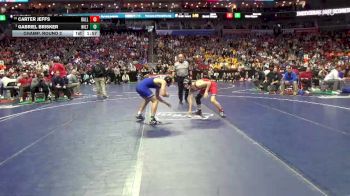 2A-150 lbs Champ. Round 2 - Gabriel Brisker, Wilton vs Carter Jeffs, Ballard