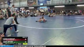 70 lbs Semis & 3rd Wb (16 Team) - Caden Guerrant, Full Throttle Wrestling vs Gavin Walker, Alabama Elite - Black 