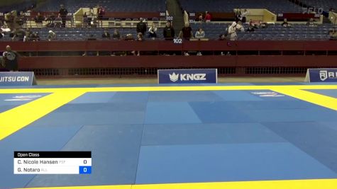 Christina Nicole Hansen vs Greta Notaro 2024 Pan IBJJF Jiu-Jitsu No-Gi Championship