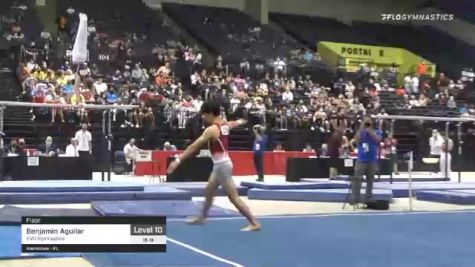 Benjamin Aguilar - Floor, EVO Gymnastics - 2021 USA Gymnastics Development Program National Championships