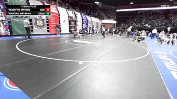 125 Class 2 lbs Cons. Round 1 - Krisean Buchana, Ritenour vs Maelynn Sundlie, Ozark