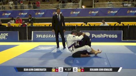 Benjamin John Kowalski vs Sean Alvin Cumberbatch 2026 Pan Jiu Jitsu IBJJF Championship