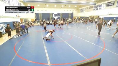 106 lbs 3rd Place Match - Luke Montero, Monster Garage Wrestling Club vs Ezekiel Corona, Alta Loma High School