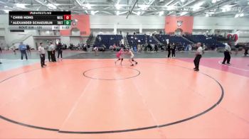 125 lbs 1st Place Match - Chris Hong, Wesleyan (CT) vs Alexander Schaeublin, Trinity (CT)